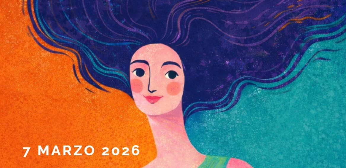 viso femminile colorato